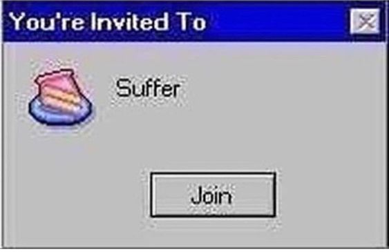 Suffer invite